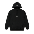 Palace 1/4 Zip Cotton Panel "Black"