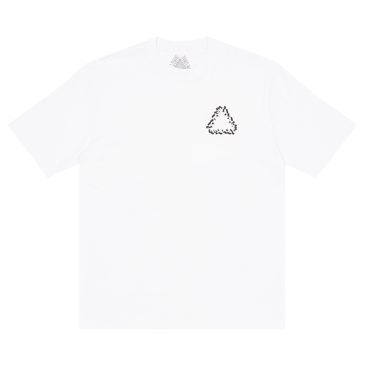 Palace Nein Fuss T-Shirt "White"
