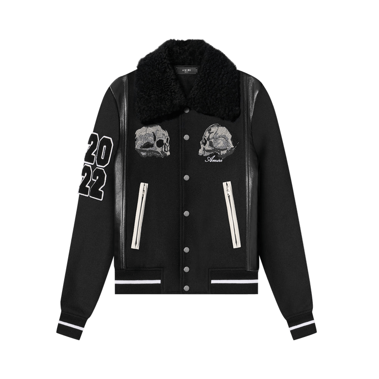 Amiri Wes Lang Skull Varsity "Black"