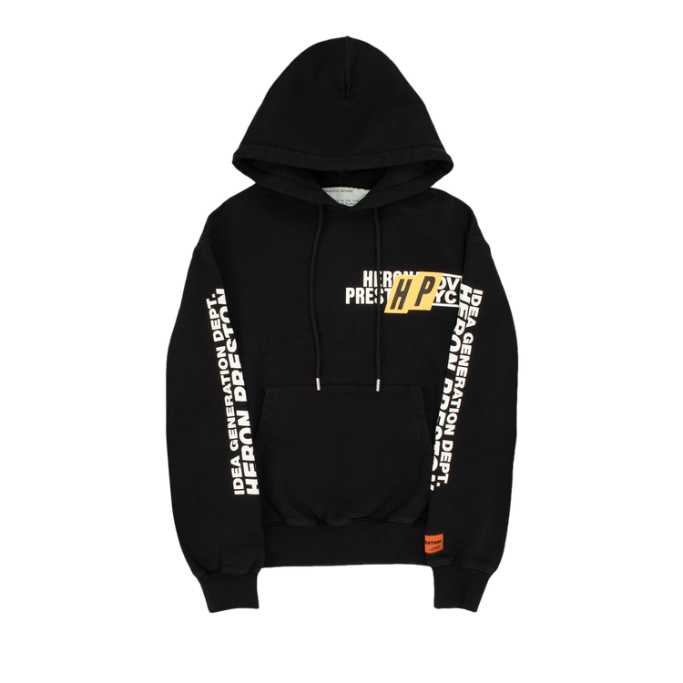 Heron Preston HP Real Estate Hoodie "Black/White"