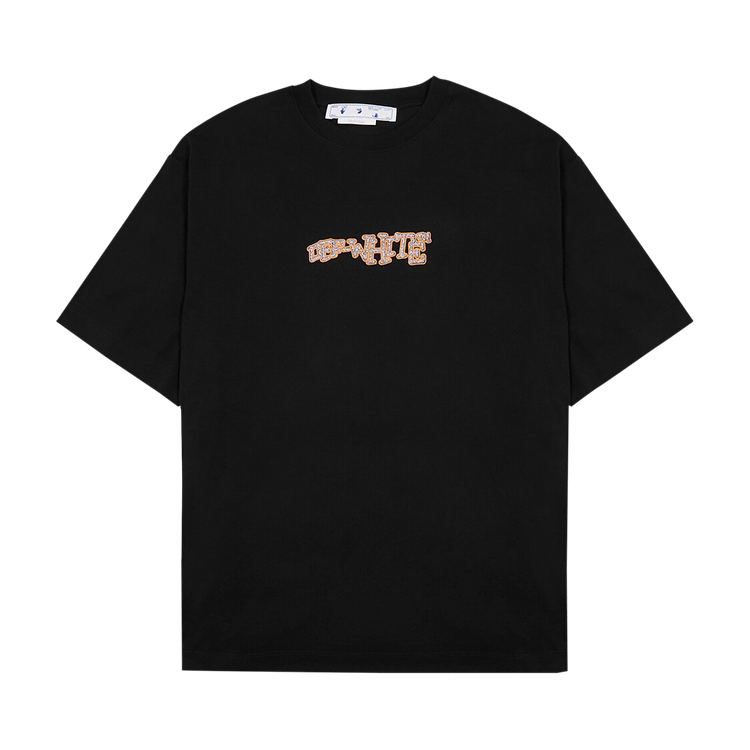 Off-White Glitz Carlos Over Skate Short-Sleeve Tee "Black/Silver"
