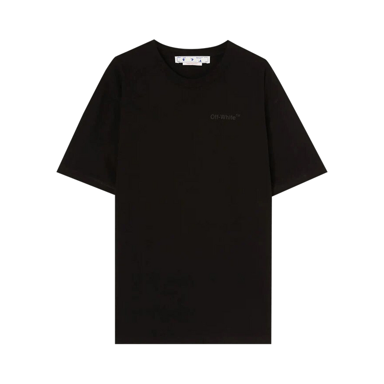 Off-White Diag Tab Over Short-Sleeve Tee "Black/Black"