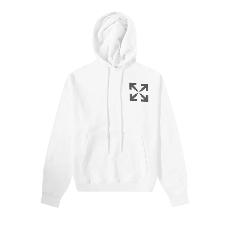 Off-White Single Arrow Over Hoodie "White/Black"