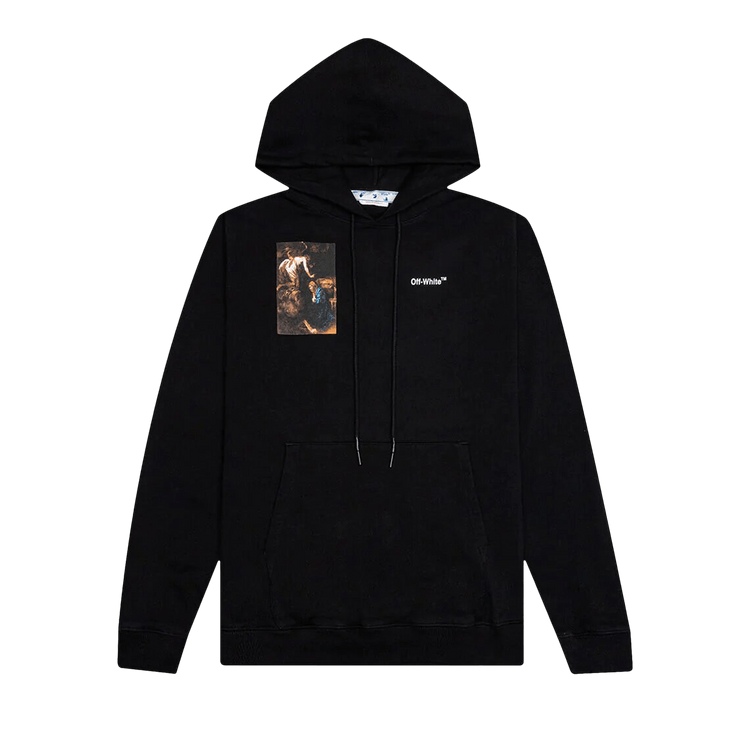 Off-White Caravaggio Lute Slim Hoodie "Black/White"