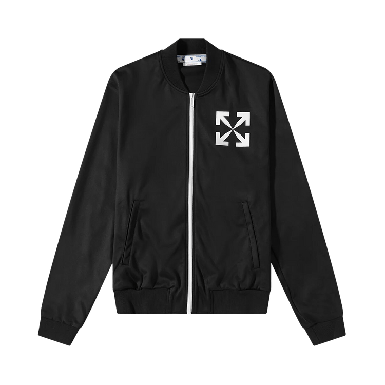Off-White Single Arrow Slim Tracktop "Black/White"