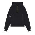 Acronym Hooded Sweatshirt "Black"