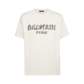 Balmain Charcoal T-Shirt "Beige/Noir"