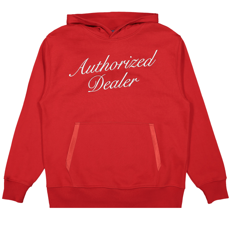 Just Don Authorized Dealer Hoodie "Red"