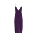Khaite Georgia Dress "Grape"