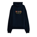Martine Rose Classic Hoodie Embroidery "Navy"