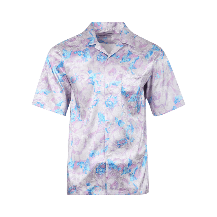 Martine Rose Oversized Hawaiian Shirt "Lilac Floral"