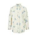 Martine Rose Overshirt "Blue Floral"