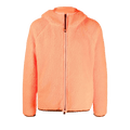 Moncler Grenoble Zip Up Cardigan "Open Orange"