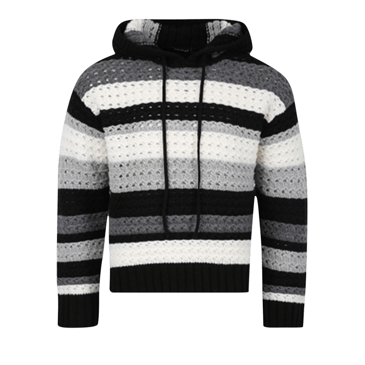 Nahmias Crochet Hoodie "Black/Multicolor"