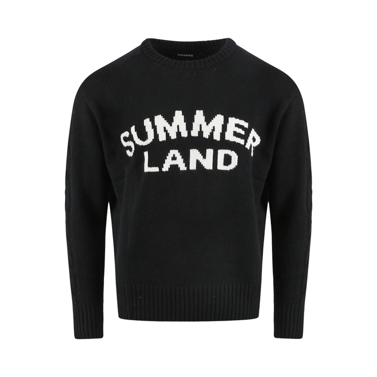 Nahmias Knit Summerland Crewneck "Black"