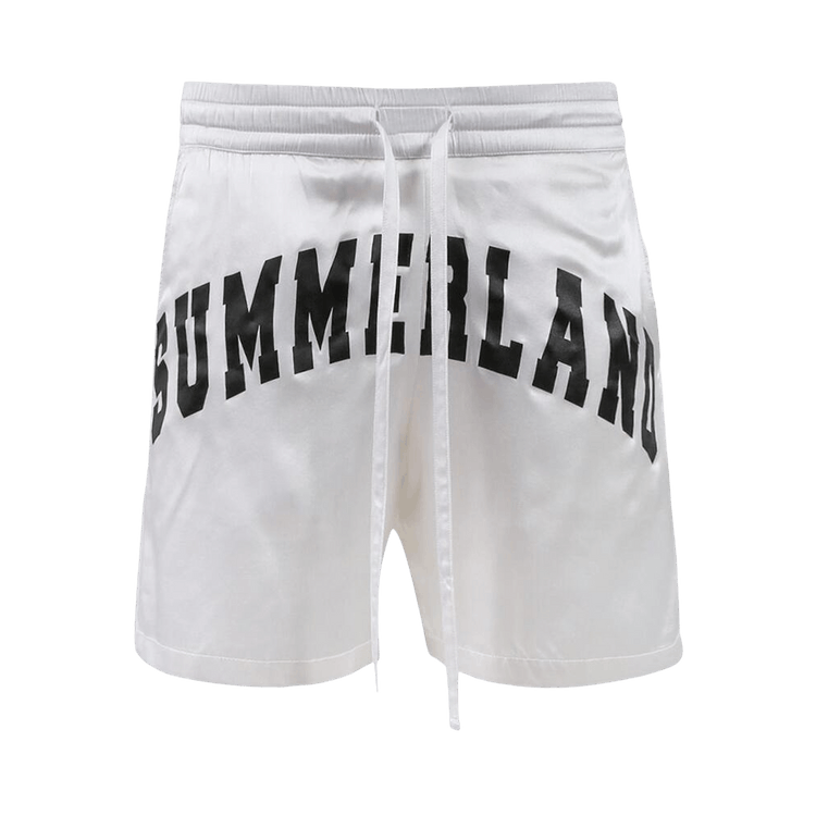 Nahmias Summerland Silk Shorts "Ivory"