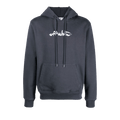 Off-White Paint Arrow Slim Hoodie "Outerspace/White"