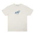 Off-White Bounce Cross Off Slim Short-Sleeve Tee "White Light"