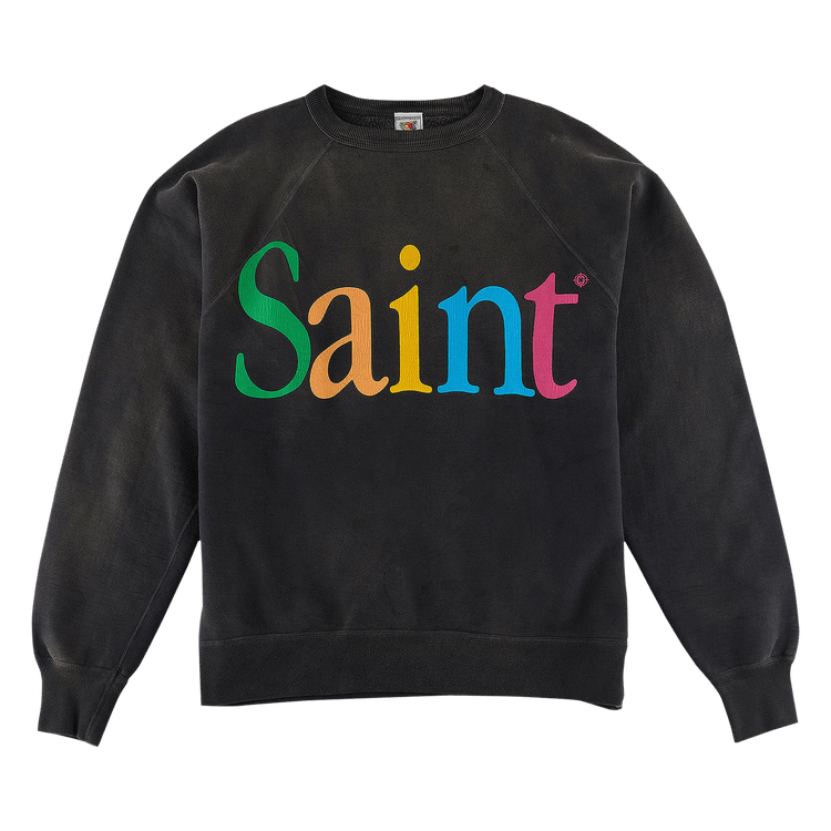 SAINT Mxxxxxx Colorful Saint Tee "Black"