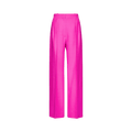 Valentino Crepe Couture Straight Leg Trousers "Pink"