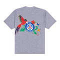 Paris Saint-Germain x Esteban Cortázar Printed Patchwork PSG Logo T-Shirt "Heather Grey"