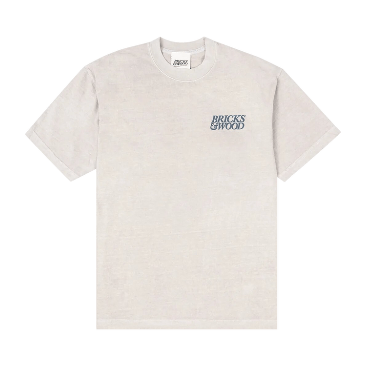 Bricks & Wood A South Central Company Logo Tee "Silver"