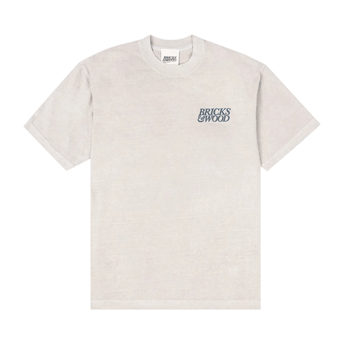 Bricks & Wood A South Central Company Logo Tee "Silver"