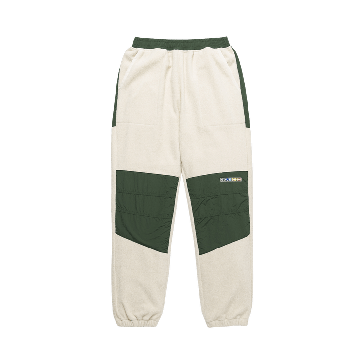 GOLF WANG Space Boutique Fleece Pant "Ivory/Green"