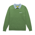 GOLF WANG Galaxy Logo Collared Sweater "Light Blue/Green"