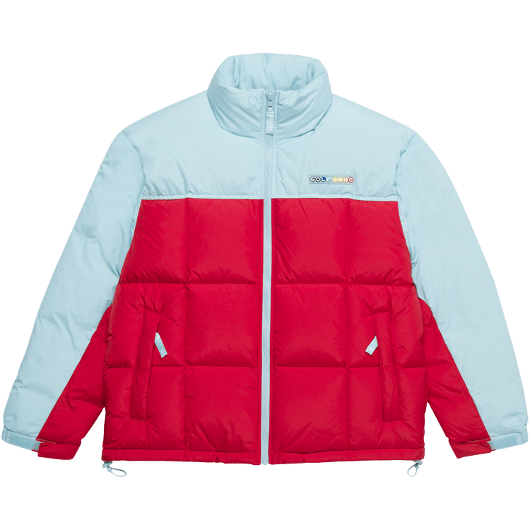 GOLF WANG Space Boutique Down Quilted Jacket "Red/Blue"