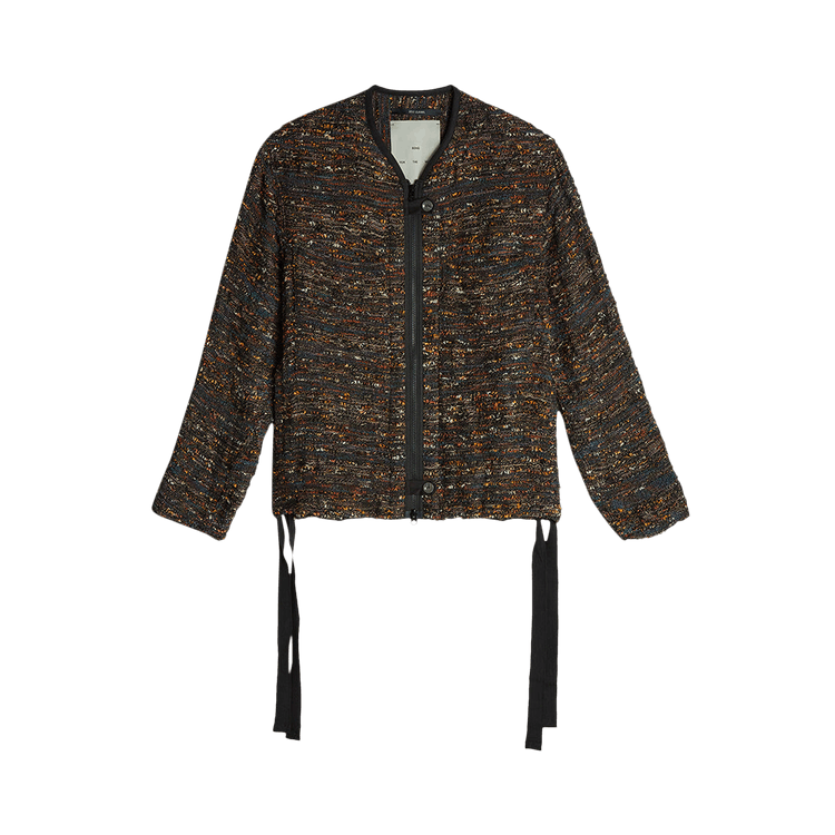 Song for the Mute Collarless Patch Pocket Jacket "Multicolor"