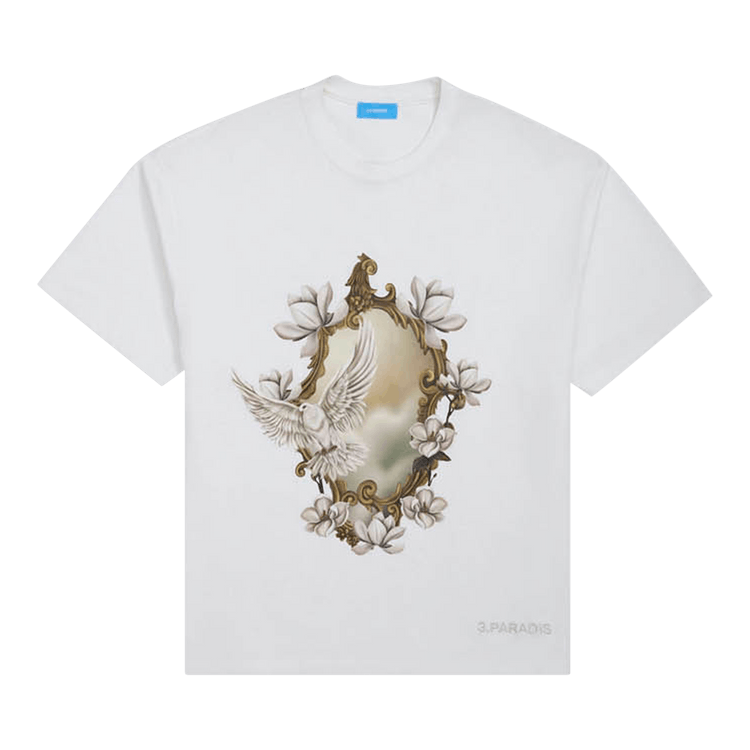 3.PARADIS Mirror T-Shirt "White"