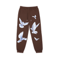 3.PARADIS Freedom Birds Lounge Pants "Brown"