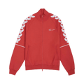 3.PARADIS Embroidebirds Stripes Track Jacket "Red"