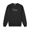 Dime Classic Logo Crewneck "Black"