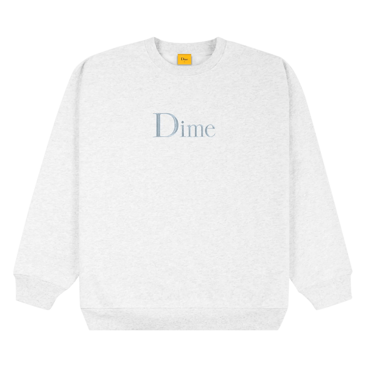Dime Classic Logo Crewneck "Ash"