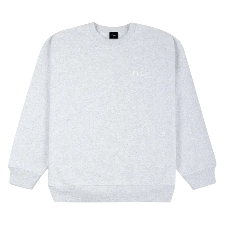 Dime Classic Small Logo Crewneck "Ash"