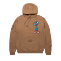 Parra World Balance Hooded Sweatshirt "Camel"