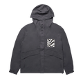 Parra Distorted Logo Jacket "Stone Grey"