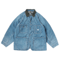 Kapital 8oz Denim Lining Cactus Coverall (Processing) "Indigo Processing"