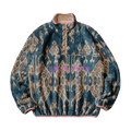 Kapital Java Kasuri Fleece Pullover "Navy"