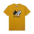 Real Bad Man Zonked Friends Short-Sleeve Tee "Down Brown"