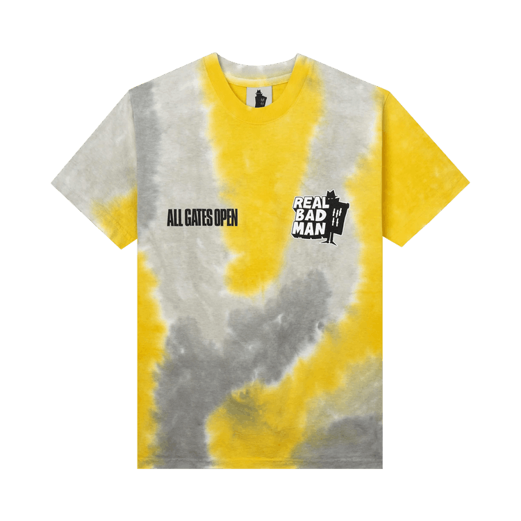 Real Bad Man All Gates Open Short-Sleeve Tee "Orange Cream"