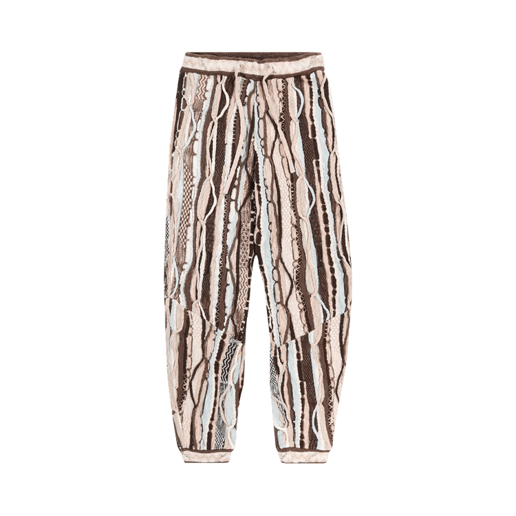 Kapital 7G Knit Gaudy Sweat Pants "Brown"