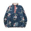 Kapital Kountry Calendar Fleece Pullover "Navy"