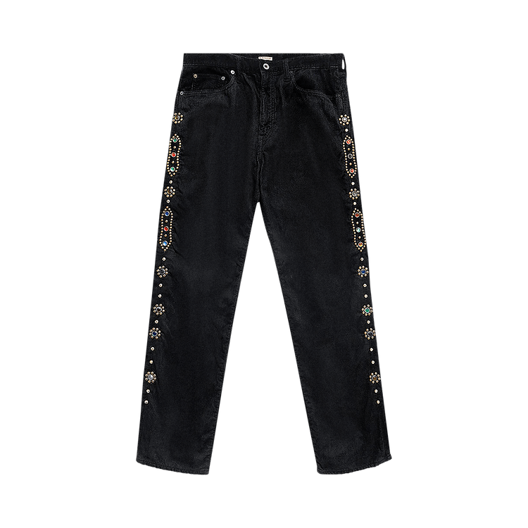 Kapital 14W Heavy Corduroy Napped Lining 5P Monkey Cisco "Black"