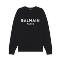 Balmain Printed Sweatshirt "Noir/Blanc"