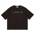 Lanvin Curb Emb T-Shirt "Ebony"