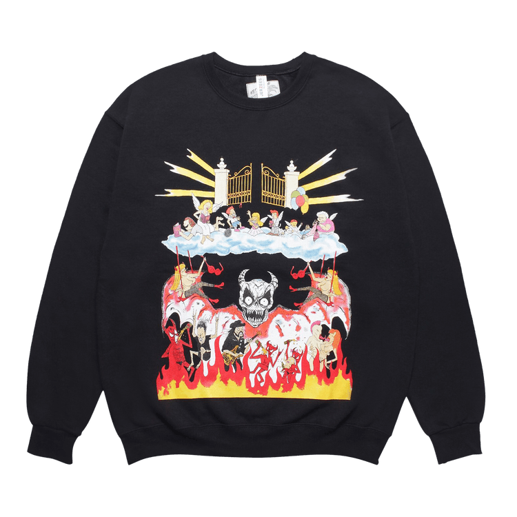 Wacko Maria Neckface Sweatshirt In Black