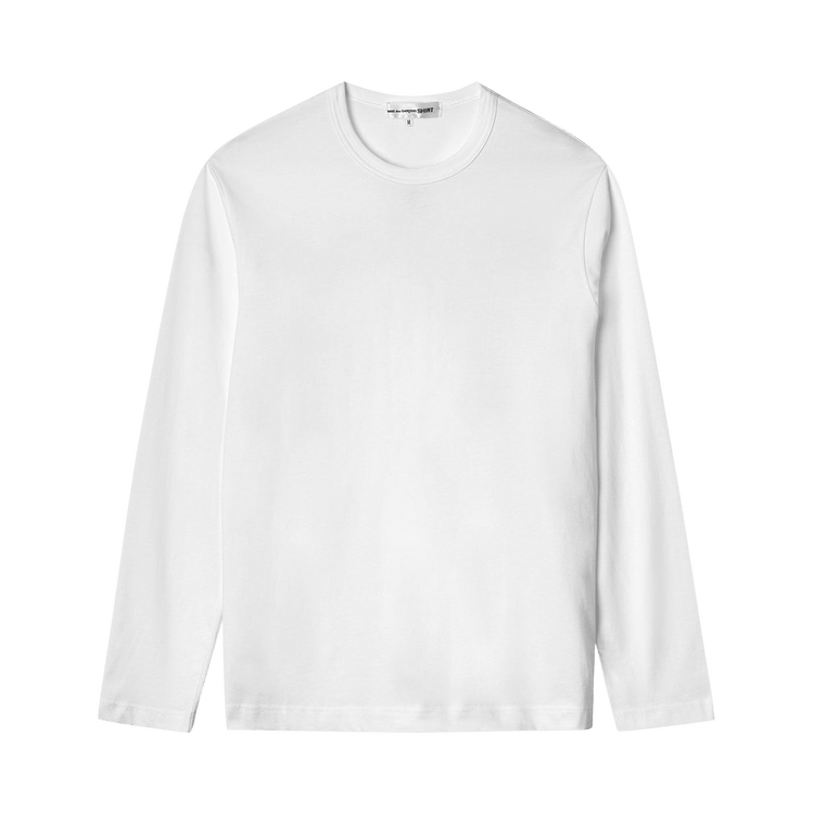 Comme des Garçons SHIRT Back Print Long-Sleeve T-Shirt "White"